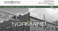 Desktop Screenshot of ednormand.com